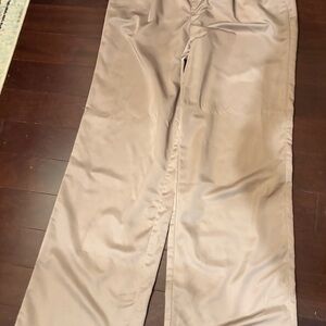 Victoria's Secret Tan Wide Leg Pants